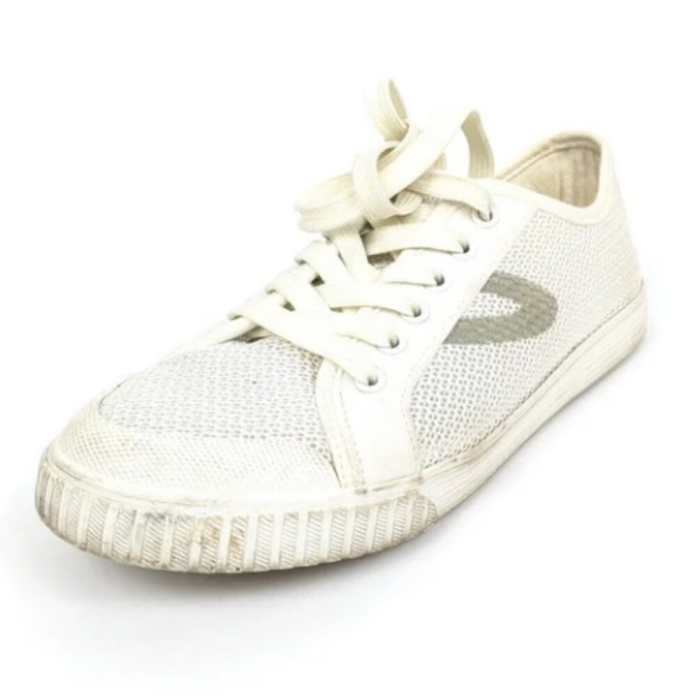 J. Crew Tretorn White Tournament Net 2.0 Sneakers